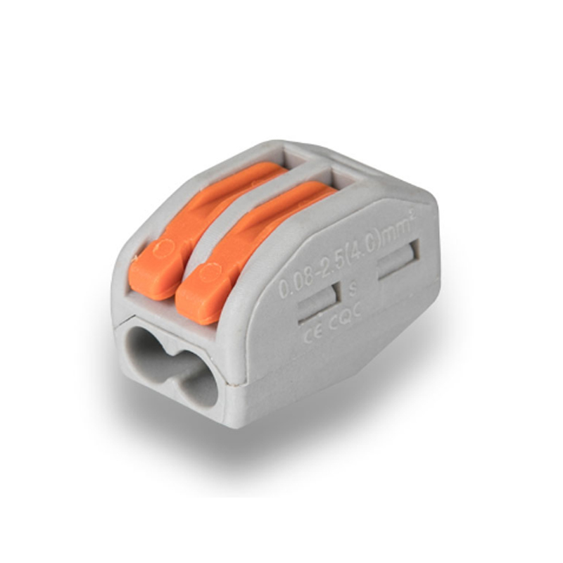 Koverflame Quick Lever Wire Connectors: Compact Electrical Splicing Kit,  0.4-2.5 AWG Conductor for Secure Inline Circuits (PCT-222, 20) 