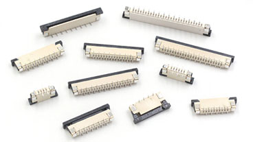 Pin type FPC connector