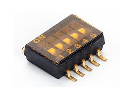 What are the types of DIP switches?